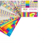 Blok z motywami A4 – Happy Color - Colors 80g, 15 arkuszy