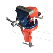 Imadło stołowe Obrotowe 3"