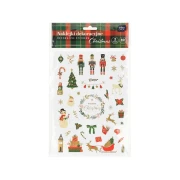 Interdruk Christmas – opakowanie 80 naklejek dekoracyjnych
