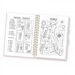 INTERDRUK BULLET JOURNAL A5 NA SPIRALI - BIRDS