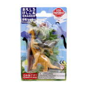 Iwako Dinozaury 2 – zestaw gumek puzzle w blistrze