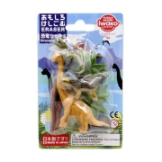 Iwako Dinozaury 2 – zestaw gumek puzzle w blistrze