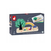 JANOD DREWNIANA UKŁADANKA OGRÓD