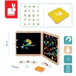 JANOD UKŁADANKA MAGNETYCZNA W DREW. WALIZCE