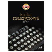 KOH-I-NOOR Kalka kopiowa maszynowa czar A4/25 ark.