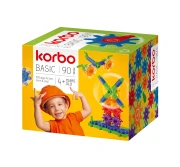 KORBO Basic 90 – klocki konstrukcyjne, 90 elementów