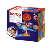 KORBO Space 131 – klocki konstrukcyjne, 131 elementów
