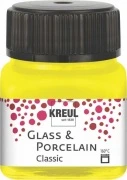 KREUL Glass & Porcelain Classic – żółcień kanarkowa, 20 ml