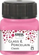 KREUL Glass & Porcelain Classic – różowy, 20 ml
