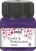 KREUL Glass & Porcelain Classic – fioletowy, 20 ml
