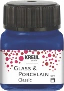 KREUL Glass & Porcelain Classic – błękit królewski, 20 ml