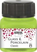 KREUL Glass & Porcelain Classic – zieleń majowa, 20 ml