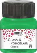 KREUL Glass & Porcelain Classic – zielony, 20 ml