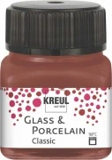 KREUL Glass & Porcelain Classic – koniakowy, 20 ml