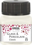KREUL Glass & Porcelain Classic – kość słoniowa, 20 ml