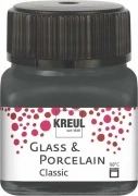 KREUL Glass & Porcelain Classic – szary, 20 ml