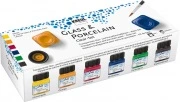 KREUL Glass & Porcelain Clear Set 6x20ml