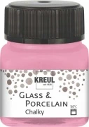 KREUL Glass & Porcelain Chalky – Candy Rose, 20 ml