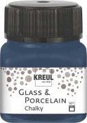 KREUL Glass & Porcelain Chalky – Navy Blue, 20 ml