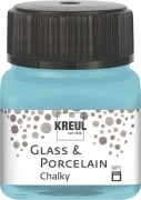 KREUL Glass & Porcelain Chalky – Ice Mint, 20 ml