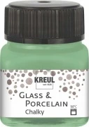 KREUL Glass & Porcelain Chalky – Rosemary Green, 20 ml