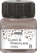KREUL Glass & Porcelain Chalky – Mild Mocca, 20 ml