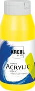 KREUL Triton Acrylic Liquid – jasny żółty właściwy, 750 ml