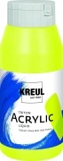 KREUL Triton Acrylic Liquid – fluorescencyjny żółty, 750 ml