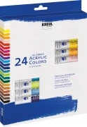 KREUL el Greco Acrylic – zestaw 24 tuby po 12 ml