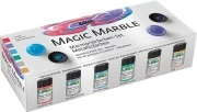 KREUL Magic Marble Metallic – zestaw 6 × 20 ml