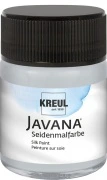 KREUL Javana Silk Paint – srebrnoszary, 50 ml