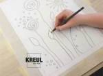 KREUL Javana Silk Painting – zestaw startowy