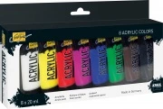 KREUL SOLO GOYA Acrylic – zestaw 8 × 20 ml