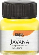 KREUL Javana Textile Color – cytrynowy, 20 ml