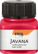 KREUL Javana Textile Color – czerwień karminowa, 20 ml