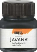 KREUL Javana Textile Color – czarny, 20 ml