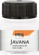 KREUL Javana Textile Color – biały, 20 ml