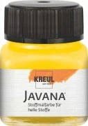 KREUL Javana Textile Color – złocisty żółty, 20 ml
