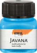 KREUL Javana Textile Color – błękit lazurowy, 20 ml