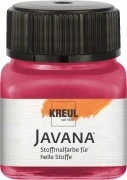 KREUL Javana Textile Color – rubinowa czerwień, 20 ml