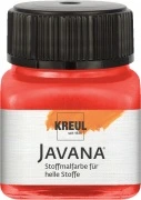 KREUL Javana Textile Color – czerwony, 20 ml