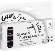 Opakowanie – KREUL Glass & Porcelain Pen Handlettering – zestaw 4 markerów