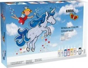 Opakowanie – KREUL Window Color Glitter Fantasy – zestaw farb do okien