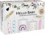 Opakowanie – KREUL Candle Pen Hello Baby – zestaw 6 kolorów