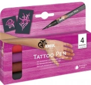 Opakowanie – KREUL Tattoo Marker Tattoo Style – zestaw 4 markerów