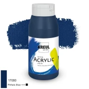 KREUL Triton Acrylic Liquid – błękit ftalowy, 750 ml