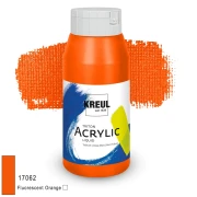KREUL Triton Acrylic Liquid – fluorescencyjny pomarańczowy, 750 ml