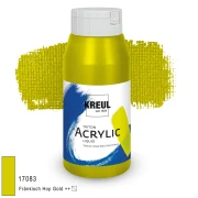 KREUL Triton Acrylic Liquid – frankońskie chmielowe złoto, 750 ml
