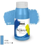 KREUL Triton Acrylic Liquid – jasnoniebieski, 750 ml