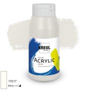 KREUL Triton Acrylic Liquid 17017 – biały, 750 ml